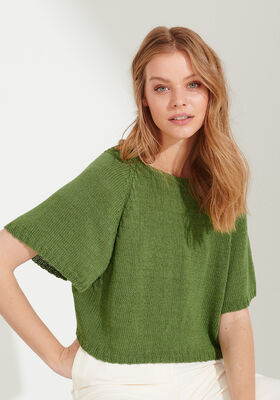 PULLOVER Solo Lino from Lana Grossa