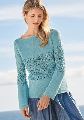 PULLOVER Landlust Sommerseide from Lana Grossa