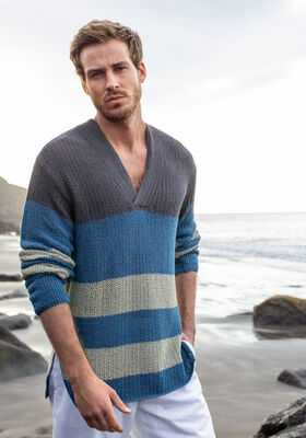 PULLOVER Solo Lino from Lana Grossa