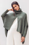 Lana Grossa PONCHO PULLOVER Cashmere 16 Fine