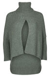 Lana Grossa PONCHO PULLOVER Cashmere 16 Fine