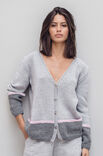 Lana Grossa CARDIGAN Cool Wool Big Melange