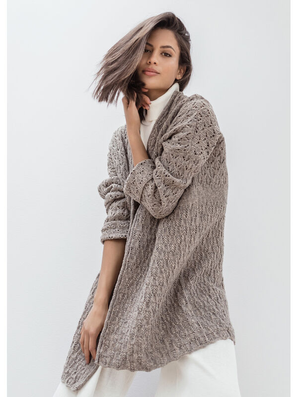 Lana Grossa CARDIGAN Cashmere 16 Fine