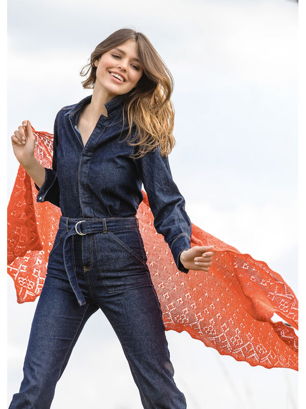 Lana Grossa SHAWL Cool Wool Lace