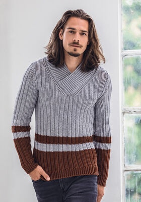 PULLOVER Cool Wool Big Melange from Lana Grossa
