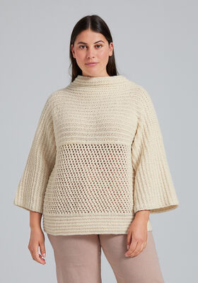 PULLOVER Landlust Alpaka Merino 100 from Lana Grossa