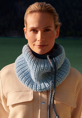 COWL Superbingo & Cool Wool Big from Lana Grossa