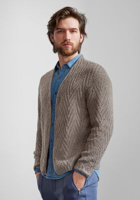 CARDIGAN Cashmere 16 Fine from Lana Grossa