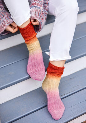 SOCKS Meilenweit 50g Merino Hand-dyed from Lana Grossa