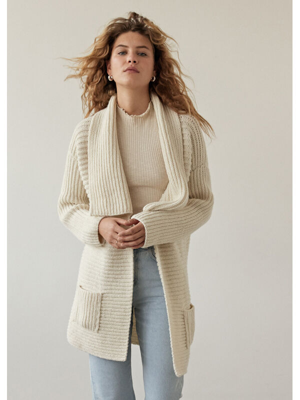 Lana Grossa CARDIGAN Alta Moda Alpaca