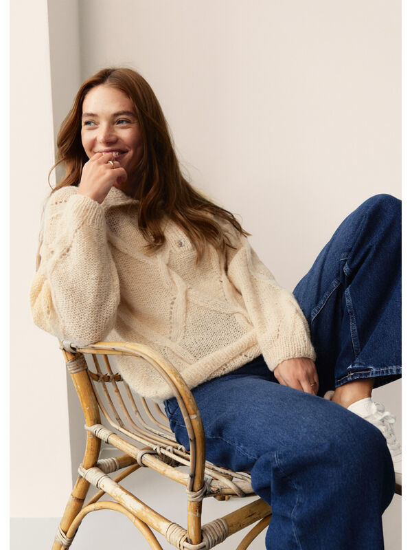 Lana Grossa POLO-SWEATER Setasuri
