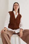 Lana Grossa VEST Vintage Superchunky