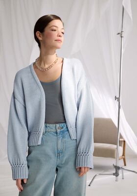 CARDIGAN Promessa from Lana Grossa