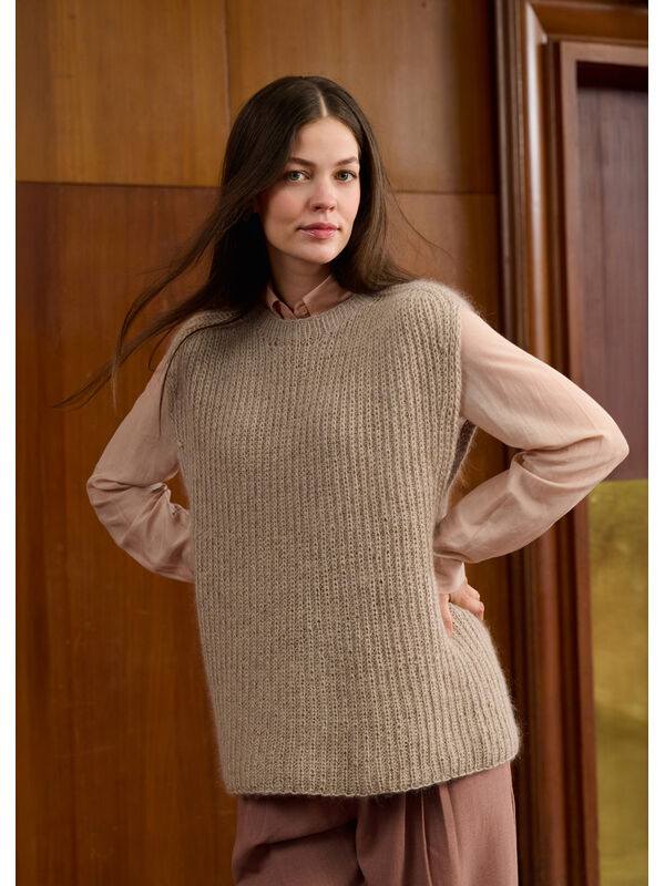 Lana Grossa SLIPOVER Ecopuno & Silkhair