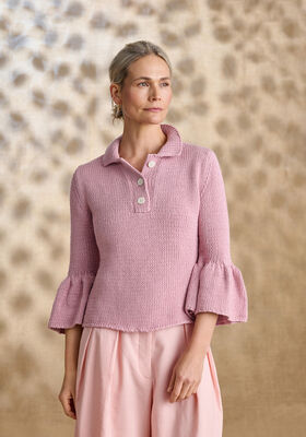 PULLOVER Natural Cotton from Lana Grossa
