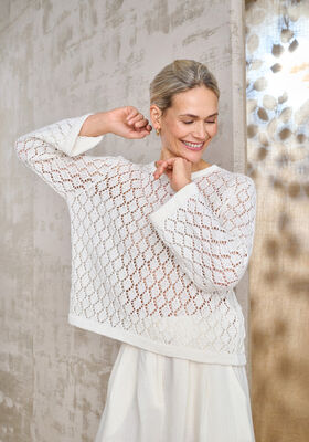 PULLOVER Landlust Sommerseide from Lana Grossa
