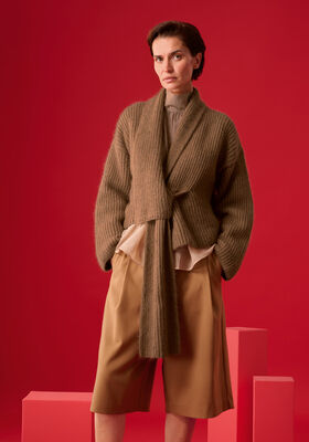 JACKET Ecopuno & Natural Superkid Tweed from Lana Grossa