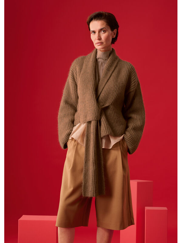 Lana Grossa JACKET Ecopuno & Natural Superkid Tweed