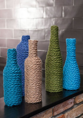 BOTTLE COZIES Feltro from Lana Grossa