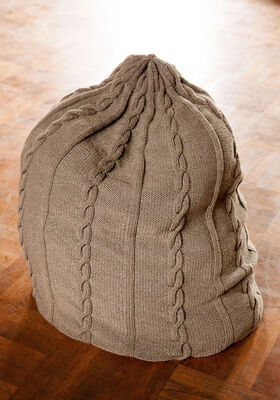 BEAN BAG CHAIR COVER Mille II from Lana Grossa