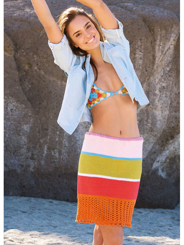 Lana Grossa CROCHETED SKIRT Cotone