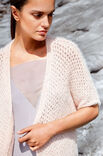 Lana Grossa KIMONO JACKET IN OPENWORK PATTERN Esitivo II