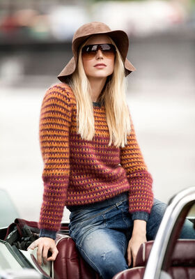 PULLOVER Cashmere 16 Fine/Silkhair from Lana Grossa