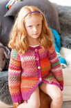 Lana Grossa GIRL'S JACKET Cinque Multi/Cool Wool Big