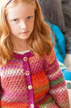 Lana Grossa GIRL'S JACKET Cinque Multi/Cool Wool Big
