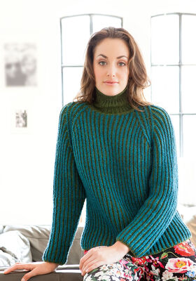 RAGLAN PULLOVER Alta Moda Alpaca from Lana Grossa