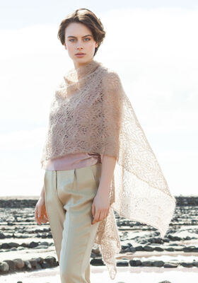 SHAWL Silkhair from Lana Grossa