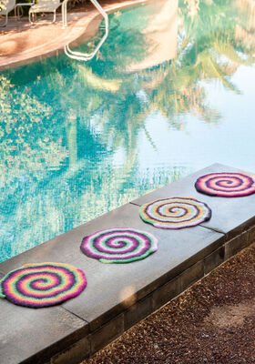 CHAIR CUSHION Feltro from Lana Grossa