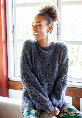 PULLOVER Silkhair from Lana Grossa