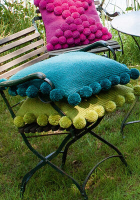 PILLOW COVER Feltro from Lana Grossa