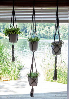 PLANT HANGERS Mille II from Lana Grossa