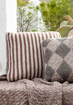 PILLOW COVER Ecopuno from Lana Grossa