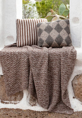 BLANKET Ecopuno from Lana Grossa