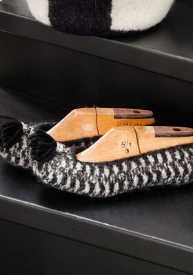 FELTED SLIPPERS Feltro from Lana Grossa
