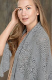 Lana Grossa SHAWL Lace Seta Mulberry