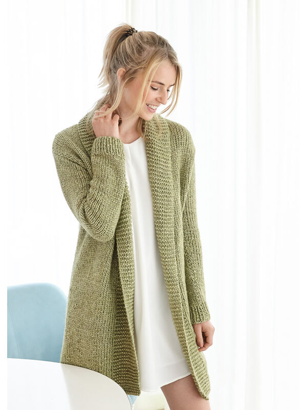 Lana Grossa CARDIGAN Landlust Winterwolle