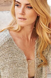 Lana Grossa CARDIGAN IN RIB PATTERN Estivo II/Doppio