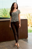 Lana Grossa TEE IN GARTER STITCH Aria