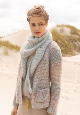 SHAWL Silkhair from Lana Grossa
