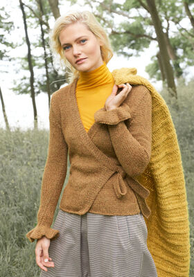 WRAP JACKET Alta Moda Alpaca from Lana Grossa