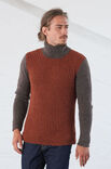 Lana Grossa MEN’S PULLOVER Alta Moda Alpaca