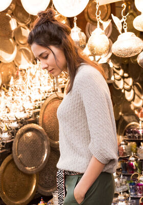 PULLOVER Ecopuno from Lana Grossa