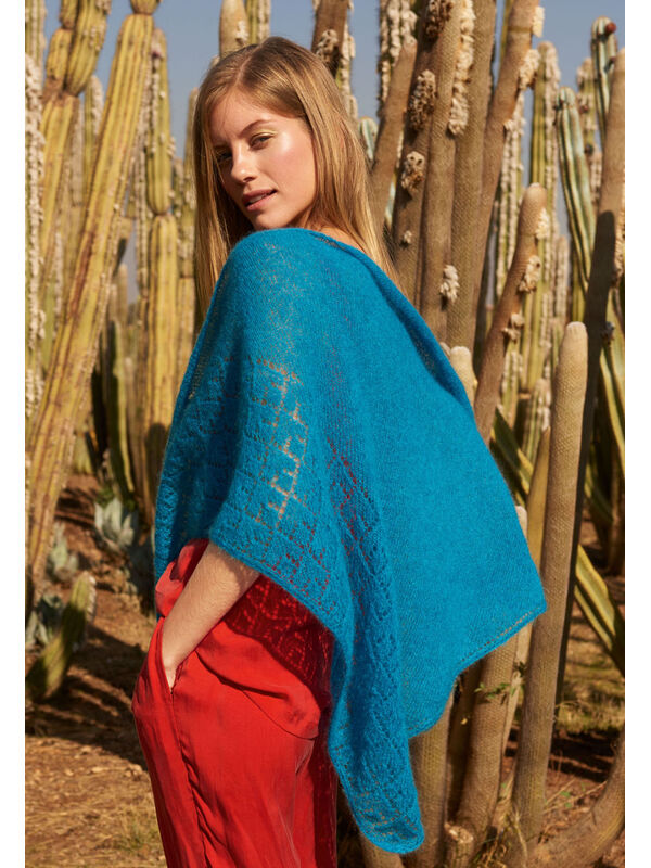 Lana Grossa TRIANGULAR SHAWL Silkhair