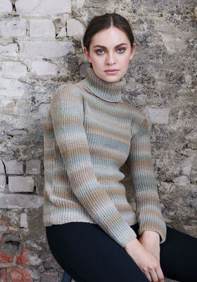 PULLOVER Cashmere 16 Fine Dégradé from Lana Grossa
