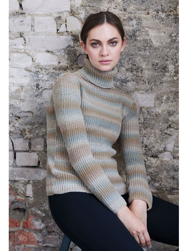 Lana Grossa PULLOVER Cashmere 16 Fine Dégradé