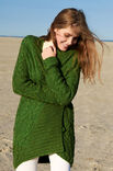 Lana Grossa LONGLINE CARDIGAN Brigitte No. 2